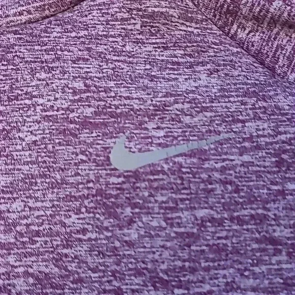 Women's NIKE Dry Fit Running Long Sleeved Shirt with Hood - Size SMALL - Picture 2 of 9